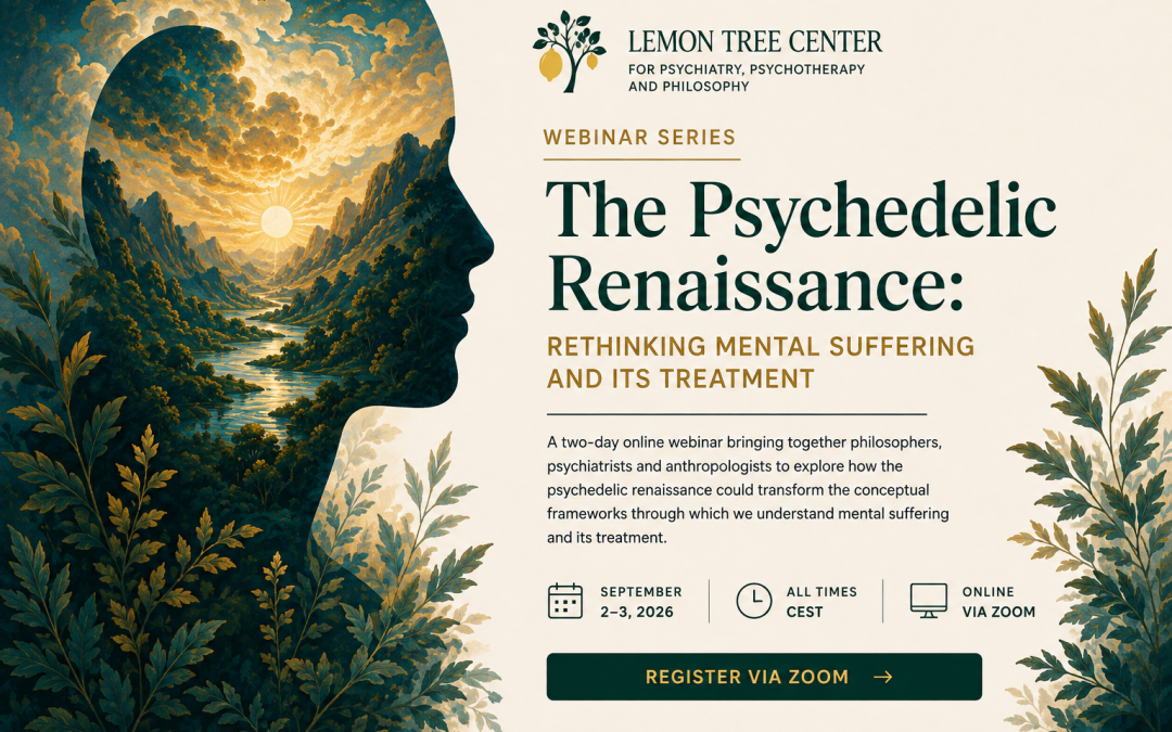 The Psychedelic Renaissance: Rethinking Mental Suffering and Its Treatment